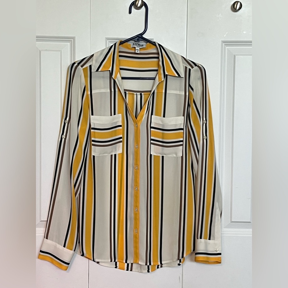Express portofino blouse size small